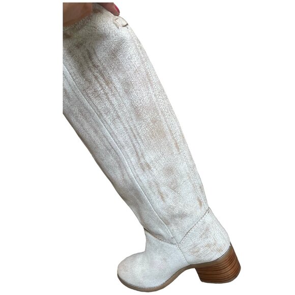 beautiful Boots! DIBA TRUE WEEK DAY Distressed knee High butter soft Leather 8.5 - Picture 5 of 7